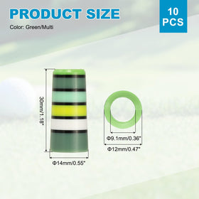 YELARXI ferrules inner diameter 9.1mm fitting tapered shafts securely
