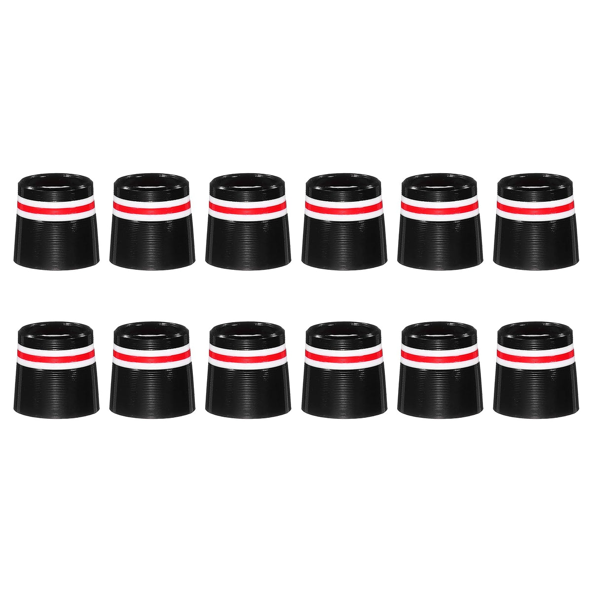 YELARXI red golf ferrules packaging shown for easy club maintenance.