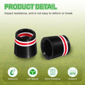 YELARXI ferrules red top diameter 9.45mm for precise shaft fit.