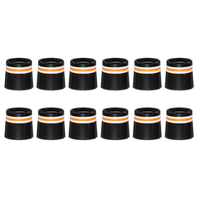 YELARXI orange tapered-tip ferrules protect shaft tips and prevent moisture ingress.