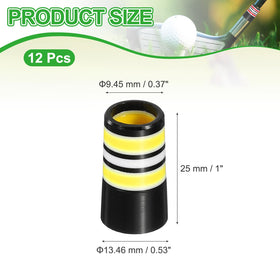 Yellow YELARXI ferrules for easy visibility during maintenance