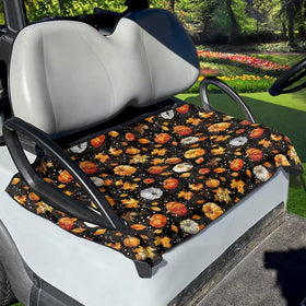 Yewattles beach cart seat cover with armrests in sky pattern protects seats from wear.