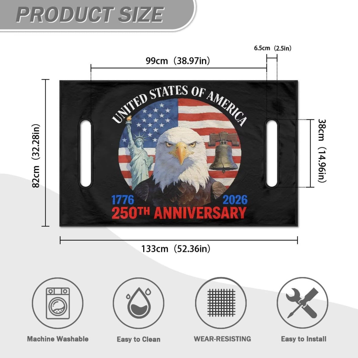 Yewattles foldable seat cover offers quick, portable protection for carts.