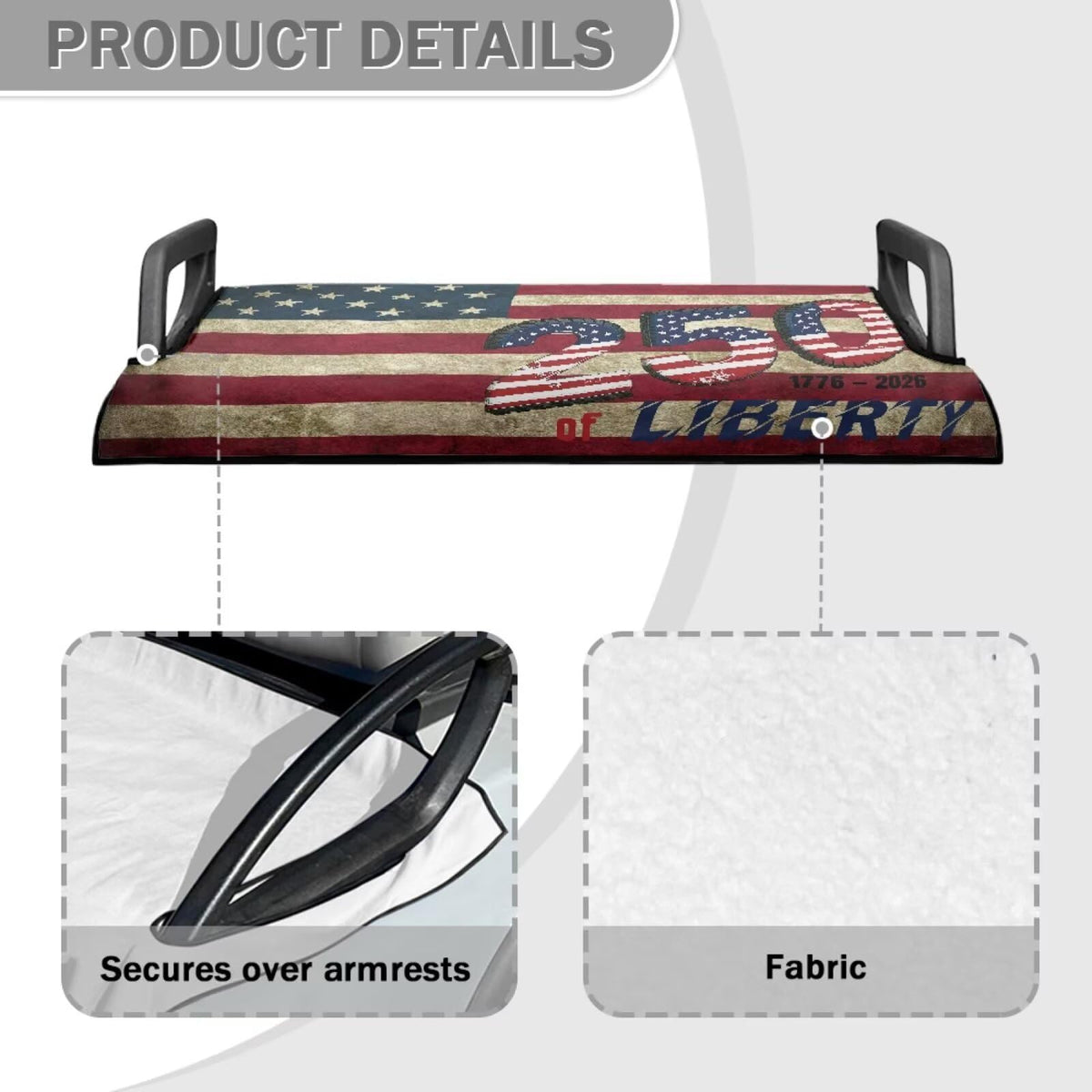 Yewattles golf-cart-seat-cover-stain-resistant keeps interiors clean.
