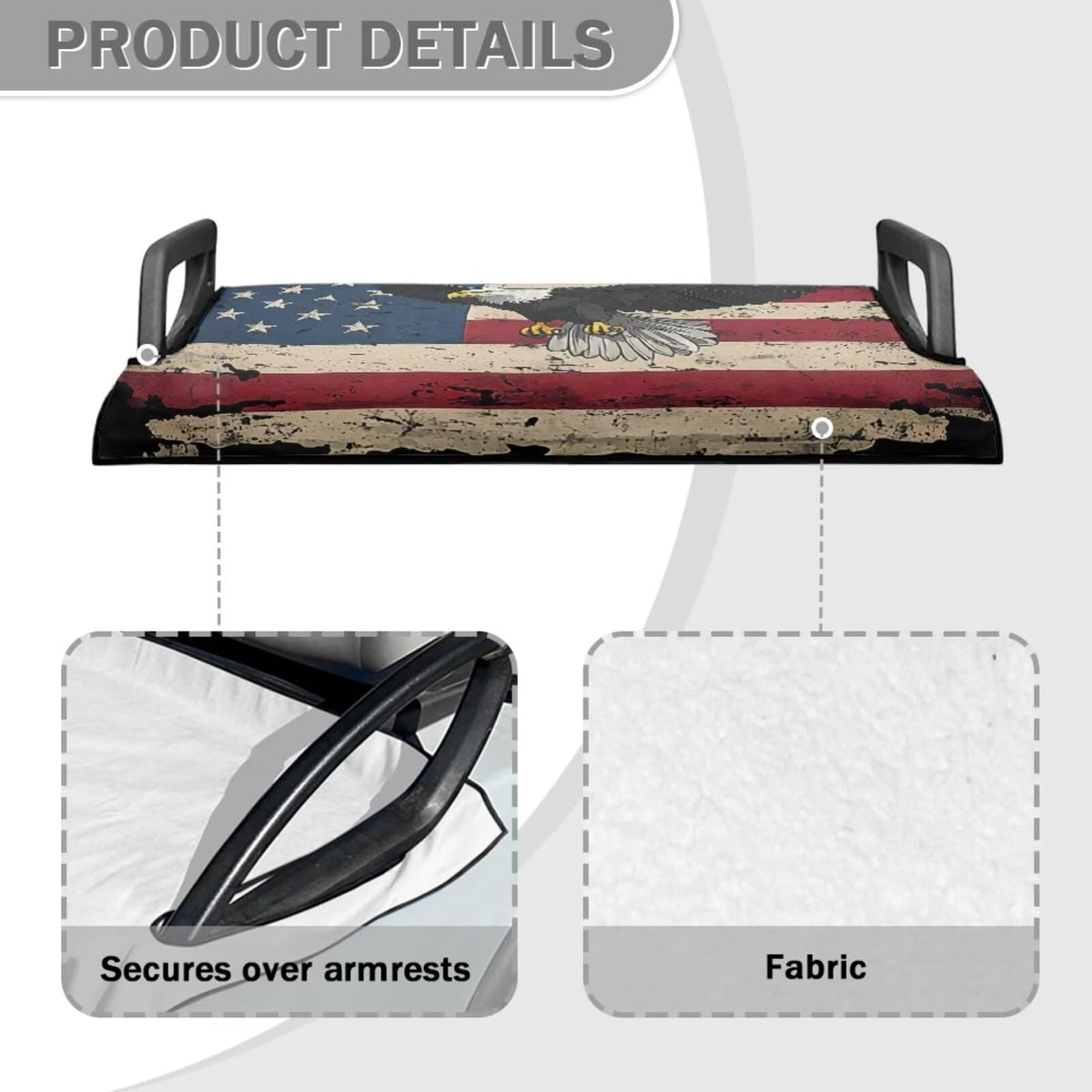 Yewattles machine-washable seat cover for easy cleaning.