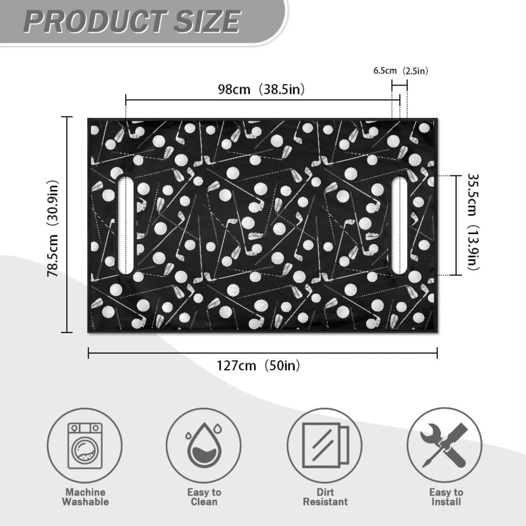 Yewattles machine washable golf cart cover keeps your ride clean.