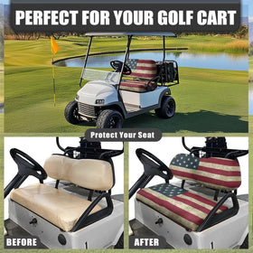 Yewattles polyester golf cart seat cover material, durable and resilient