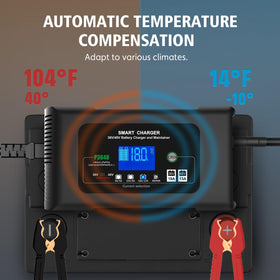 YHCHKJ EZGO RXV/TXT golf cart charger with 3-pin connection.