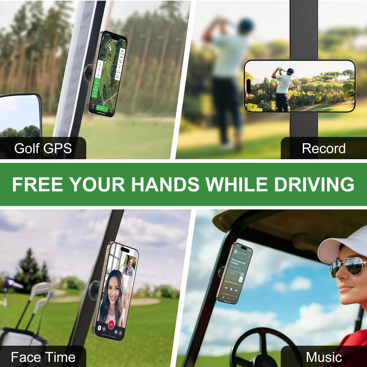 Yianerm compact design makes a stylish gift for golfers.
