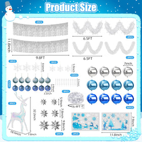 YIBOBO silver 3D snowflakes provide dimensional sparkle for winter parades