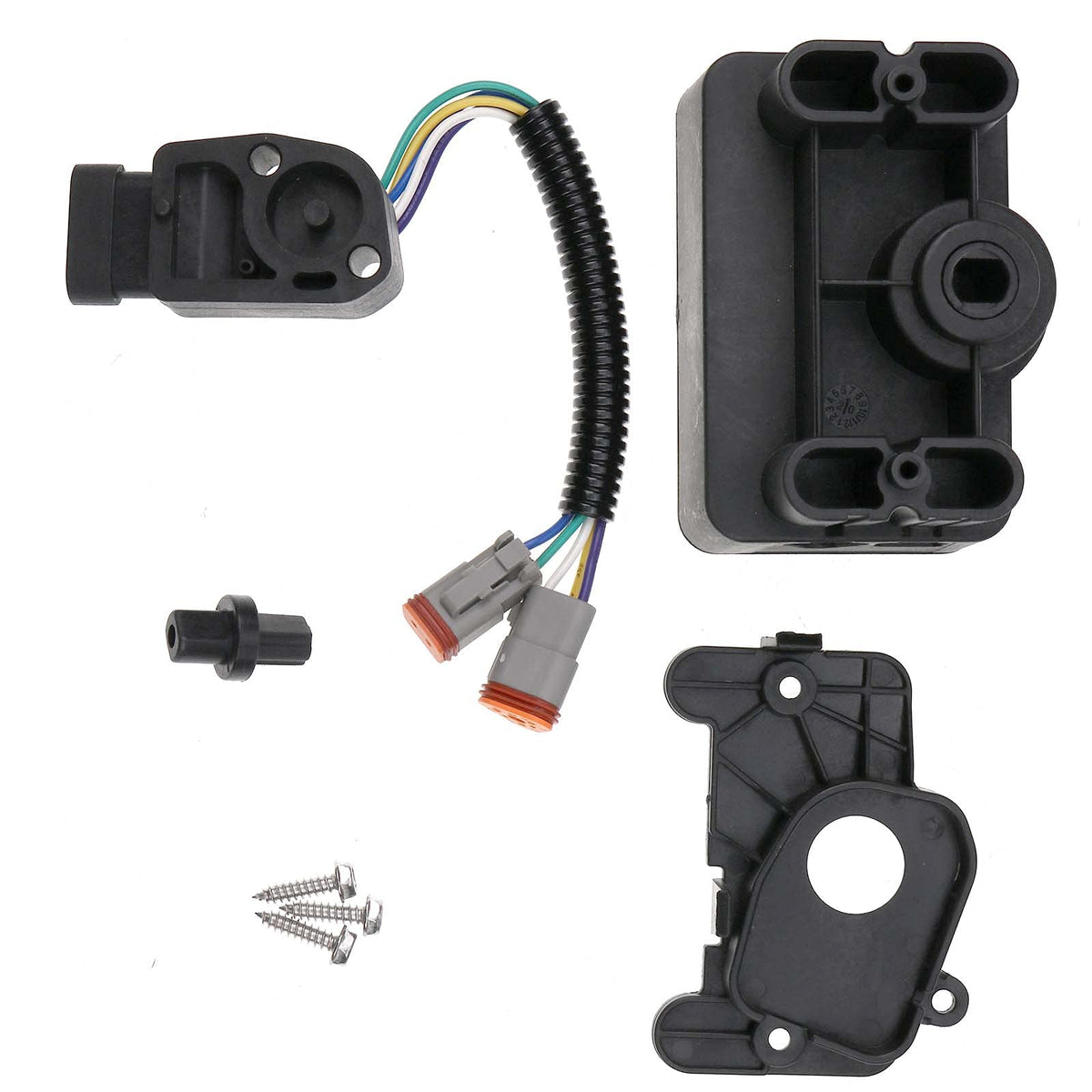 MCOR3 unit with harness ready for throttle sensor upgrade.