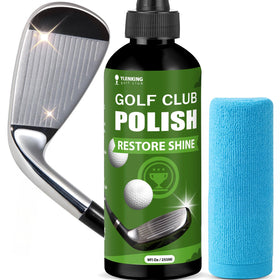 YIJINKING Golf Club Polish bottle for deep cleaning and mirror-like shine.