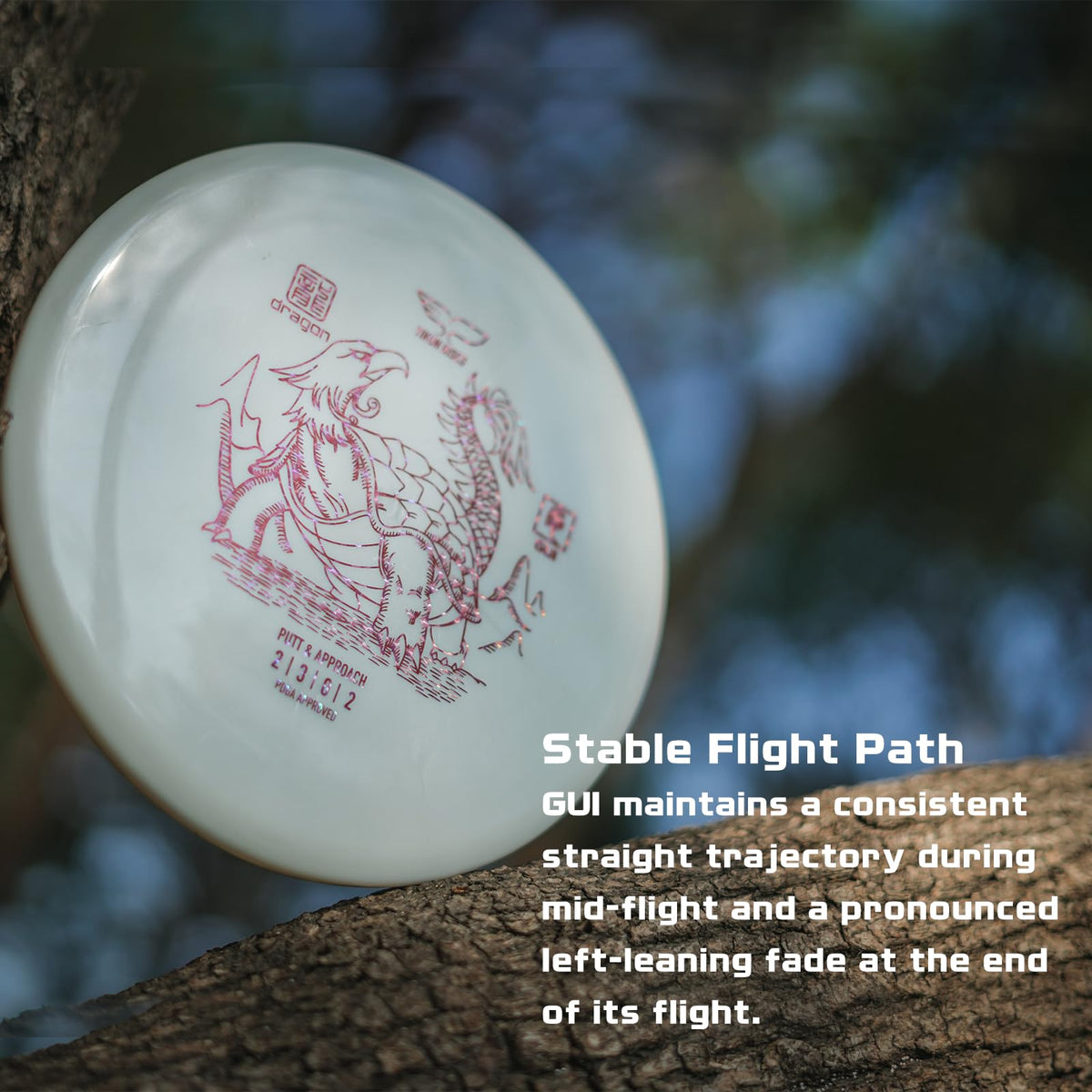 Yikun PDGA-approved putter designed for standard competition use.