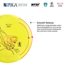 Yikun PDGA-approved mid-range disc for tournament-ready play.