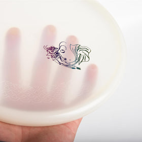 Yikun Glow Disc Golf Putter bottom rim design for stable releases at low speeds