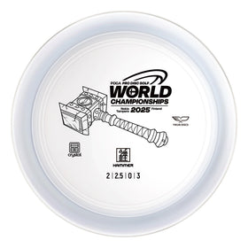 Yikundiscs Hammer Crystal Series transparent disc with jewel-like shine for PDGA play and style