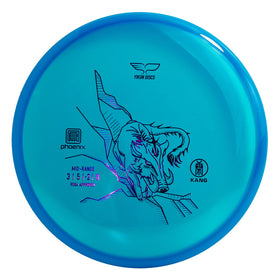 Yikundiscs Kang midrange beaded rim for controlled grip and clean release.