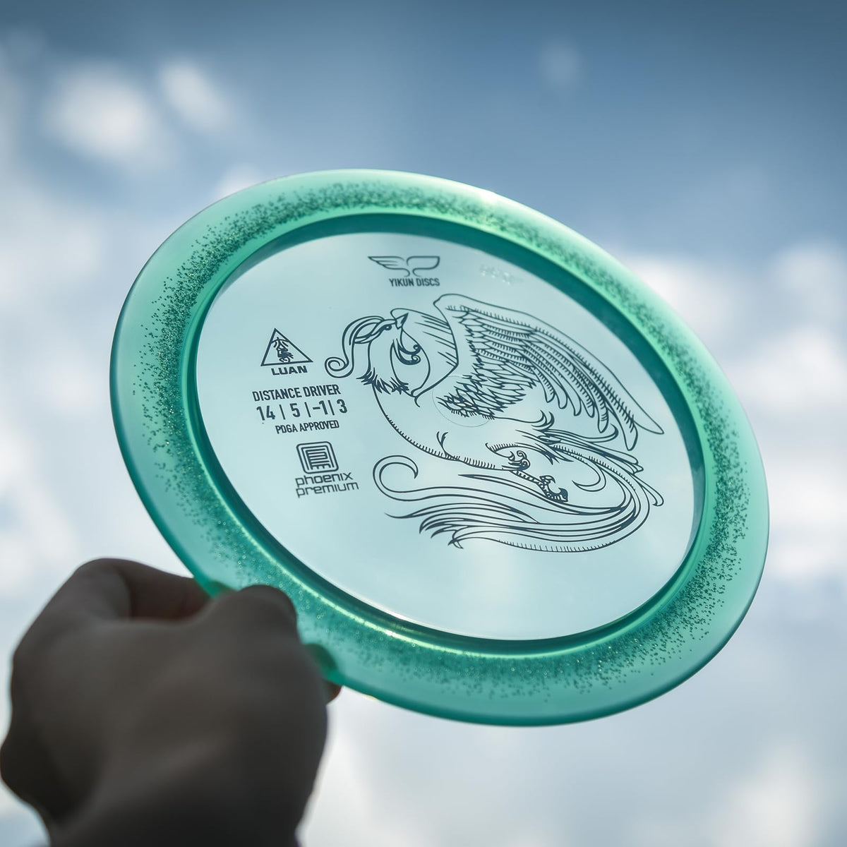 Yikun Discs LUAN PDGA-approved driver confirms tournament compliance.
