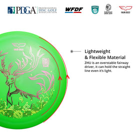 YikunDiscs PDGA-approved disc meets official size and weight standards.