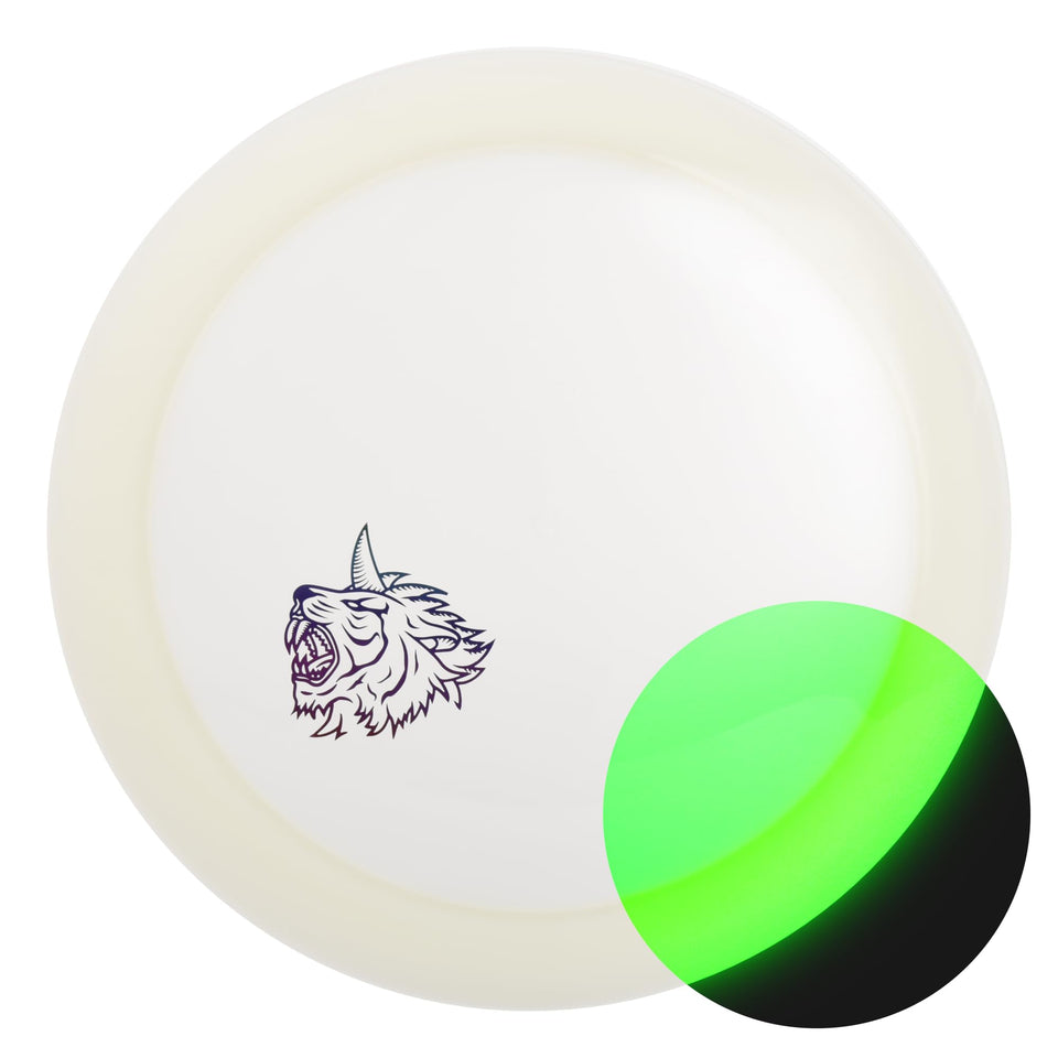 Yikun Glow Line Phoenix disc shines in the dark for easy night tracking and fun rounds
