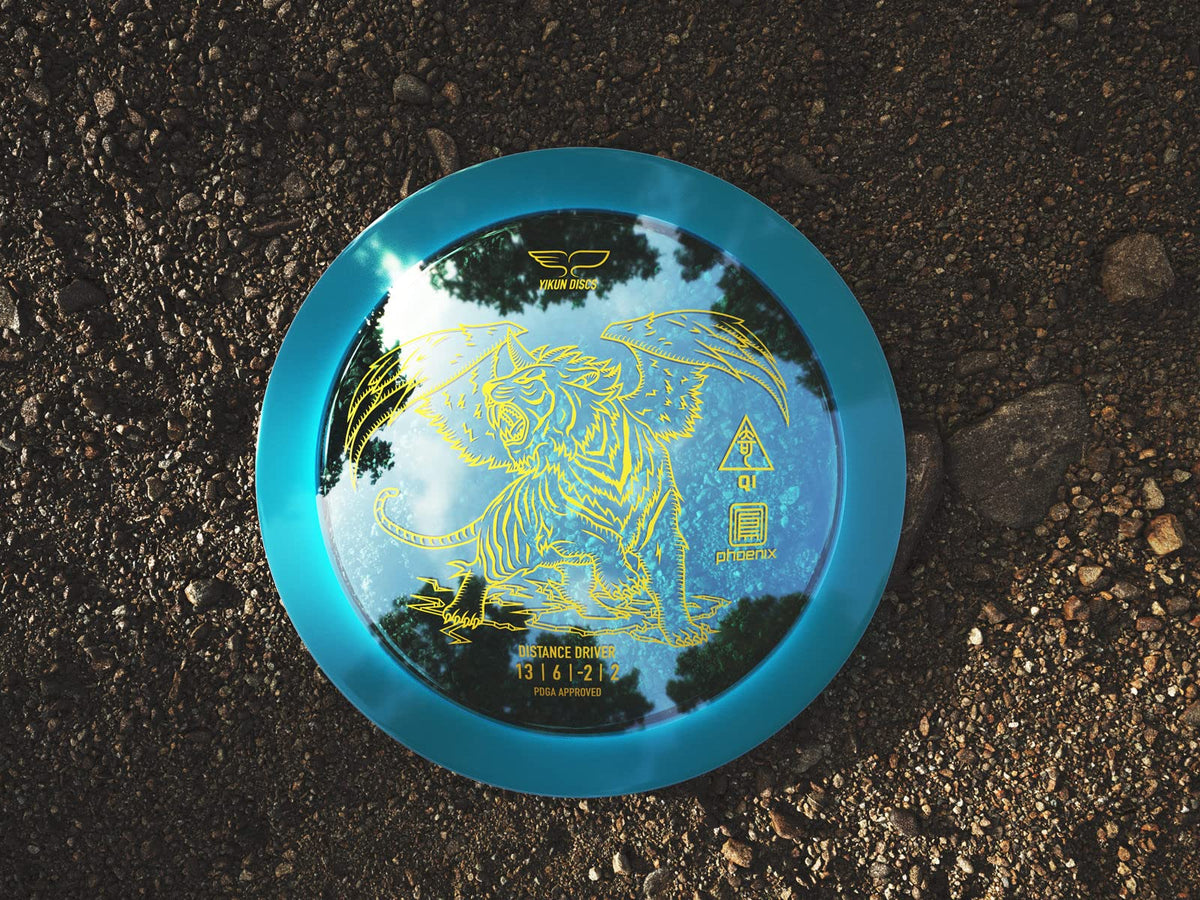Yikundiscs Phoenix Line outdoor play—versatile disc for fairways.
