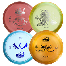 Yikundiscs Pro Worlds 2025 driver in flight for precise distance control.