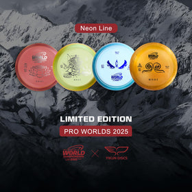 Yikundiscs Pro Worlds 2025 midrange ready for reliable mid-range precision.