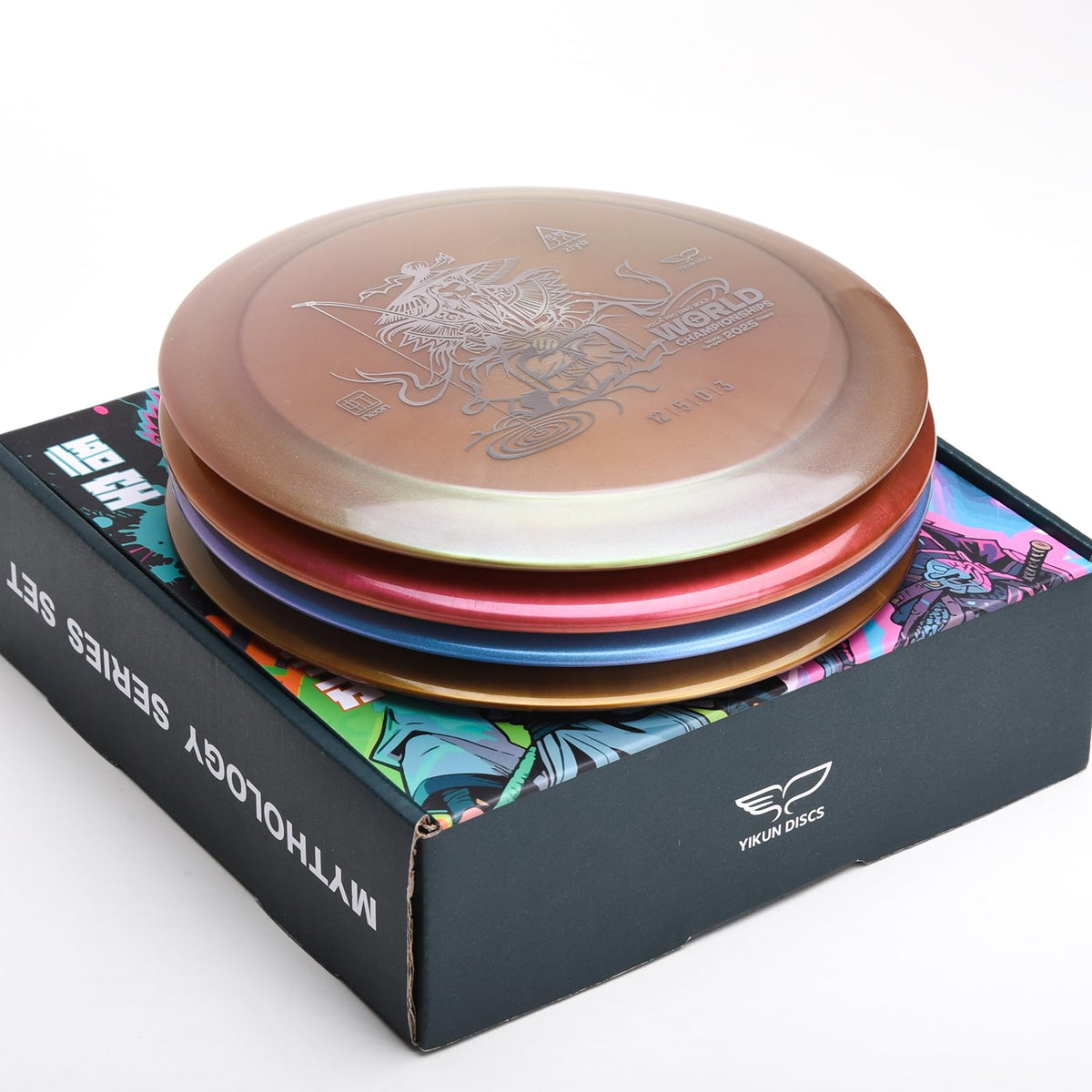 Yikundiscs Pro Worlds 2025 YANJIAN disc offers reliable overstable finishes in wind.