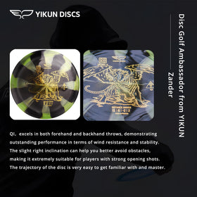 Yikun Discs qi-flight-straight-finish shows consistent distance with wind.