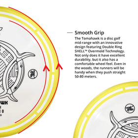 PDGA-approved Tomahawk ready for official tournaments and practice