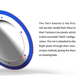 Yikundiscs Wind-Resistant profile helps maintain line in wing gusts during play.