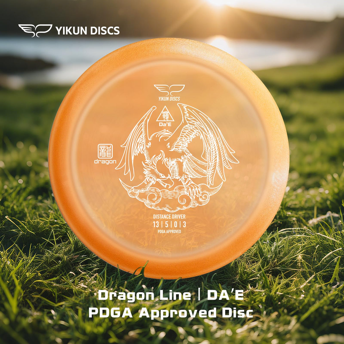 Yikundiscs Disc Golf Driver shows forehand and backhand versatility for accuracy.