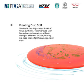 Yikundiscs Yikun disc golf driver uses lightweight material for easier throws