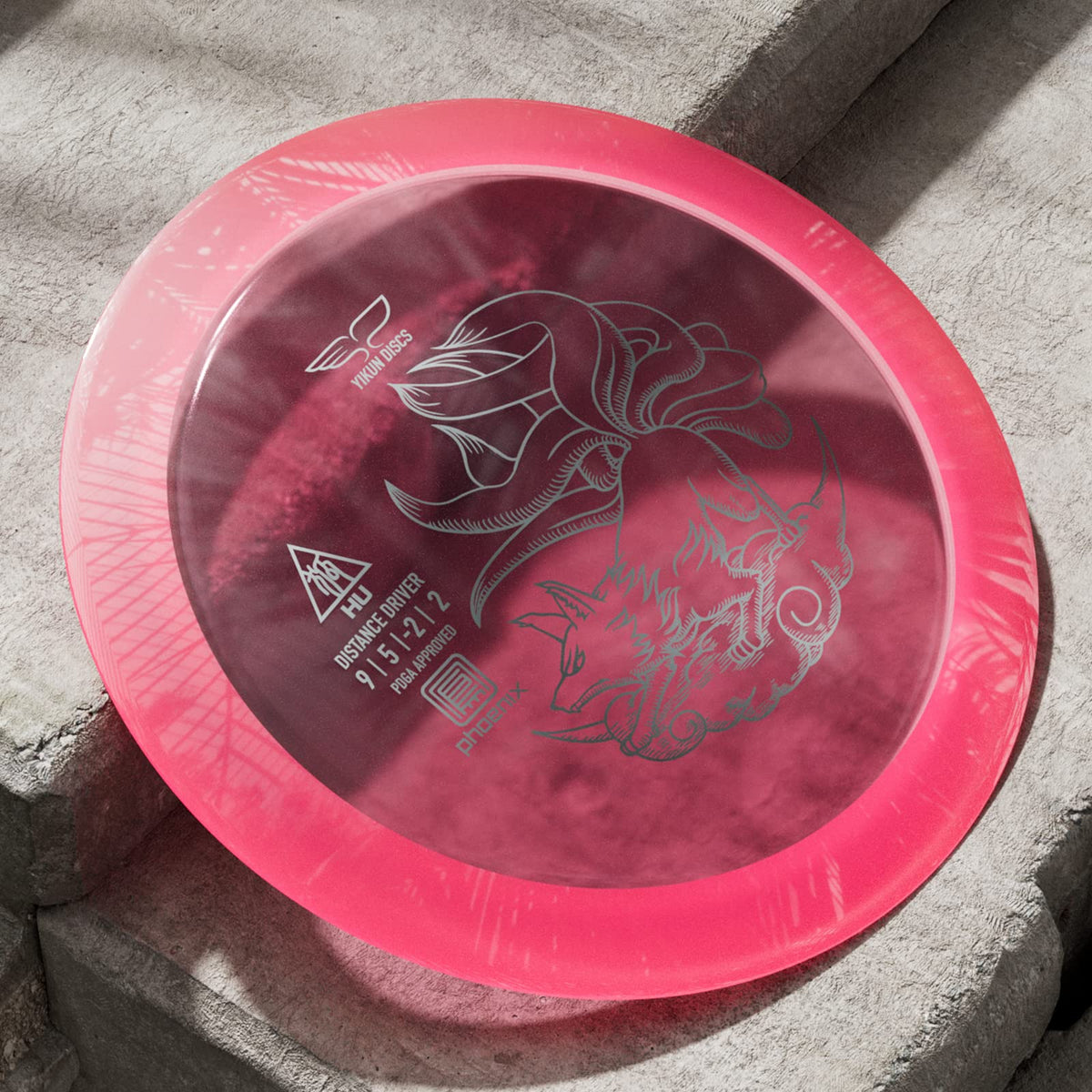 Yikun PDGA-approved driver confirms compliance with standard size and weight.