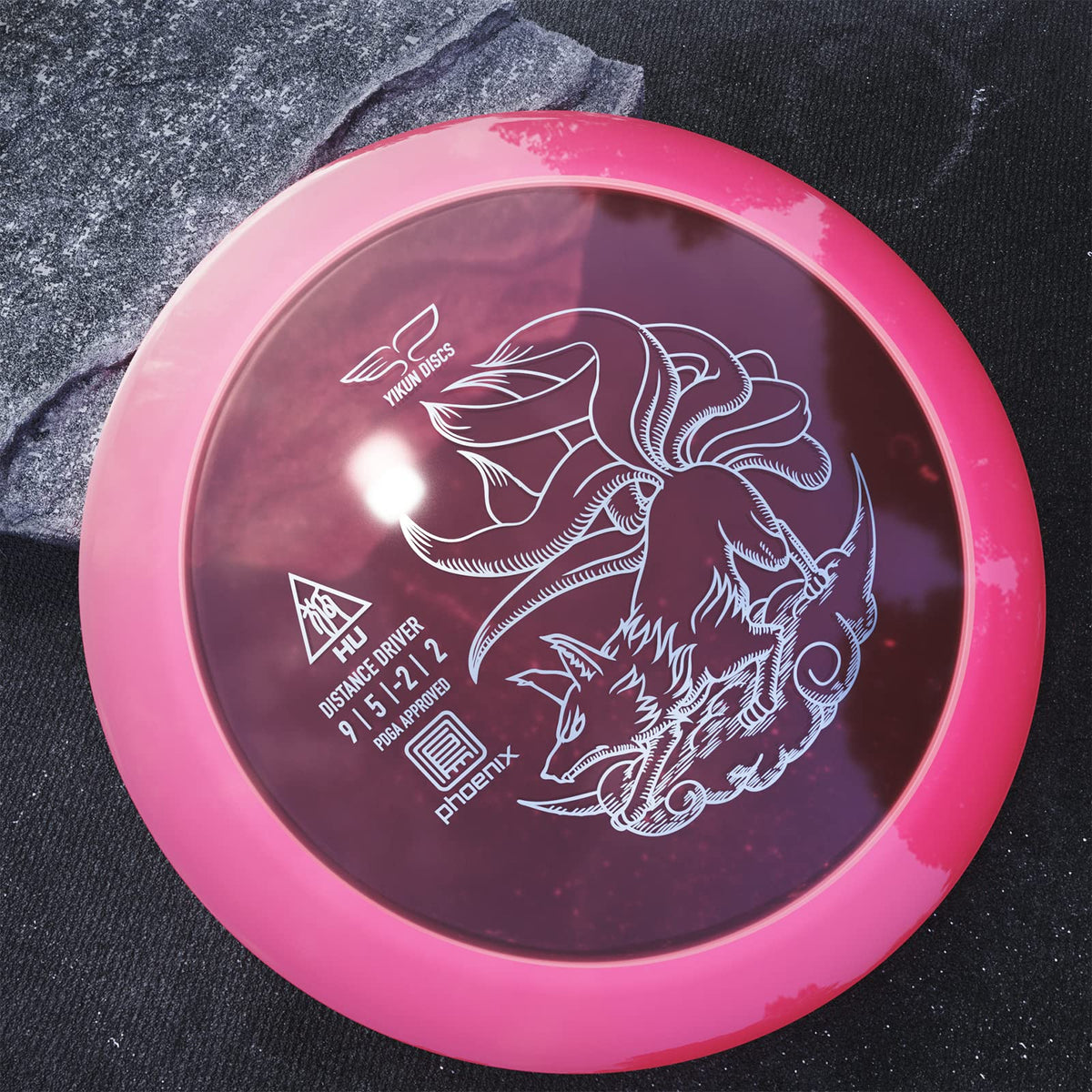 Yikun Disc Golf Driver weight 170-175g suits skilled distance throws.