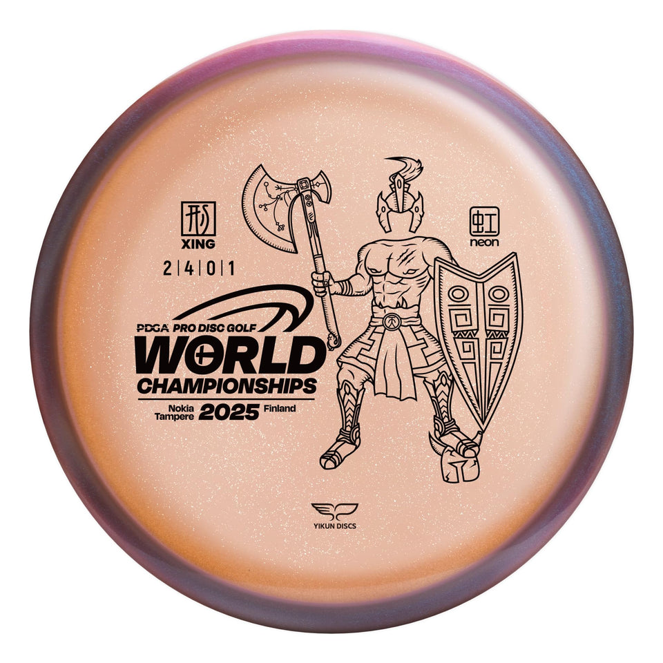 Yikun Disc Golf Putter in hand, showing stable control for accurate approach shots.