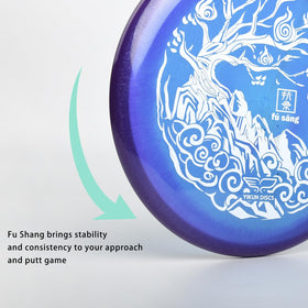 Yikundiscs Yikun flat top stability for consistent putts.
