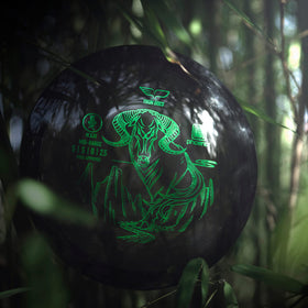 Soft end fade from the Yikun overstabel midrange helps controlled finishes near baskets.
