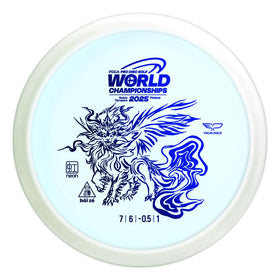 Yikundiscs Yikun PDGA fairway driver in white for accurate long-range throws.