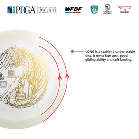 Yikundiscs Yikun Phoenix Line emphasizes durability and transparency for precise play.