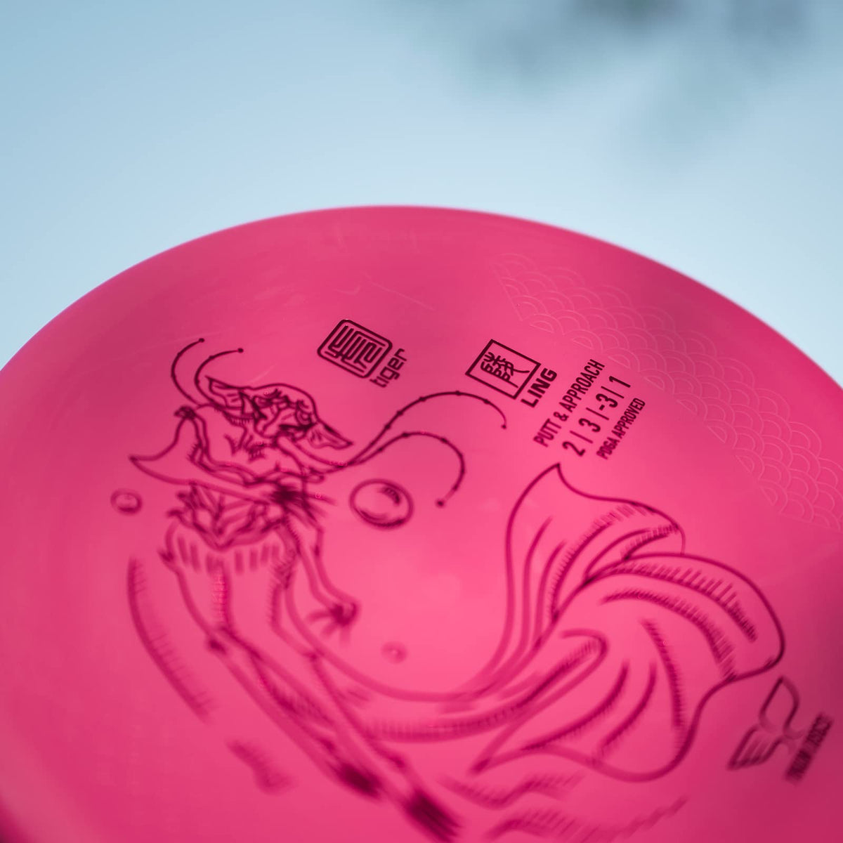 Yikundiscs Yikun pink durable plastic for outdoor play.