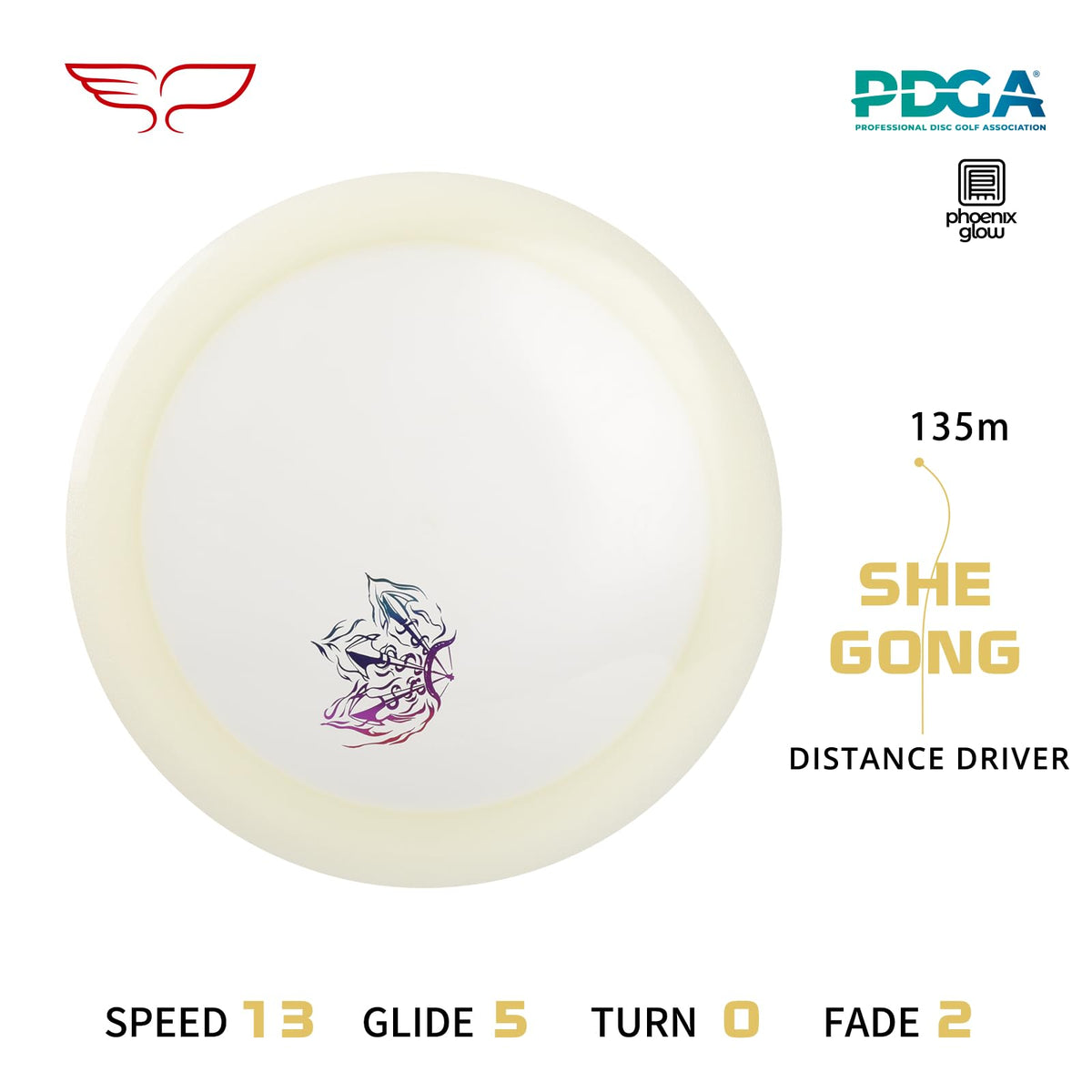 Yikundiscs Yikun transparent texture provides durability for daily play.
