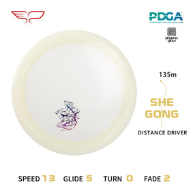 Yikundiscs Yikun transparent texture provides durability for daily play.