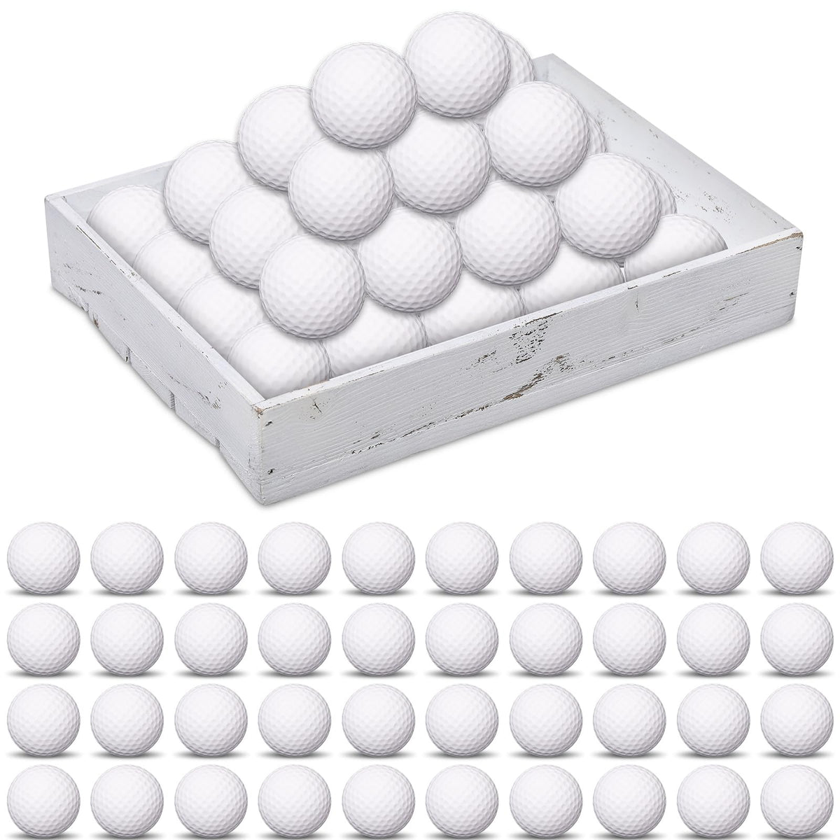 Yilloog foam golf practice balls in mixed colors for safe backyard training
