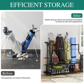 YITAHOME 360-degree casters provide smooth movement with a locking option.