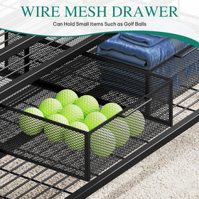 YITAHOME drawers for balls and small accessories help reduce clutter.