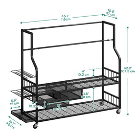 YITAHOME sturdy metal frame ensures durable daily use.