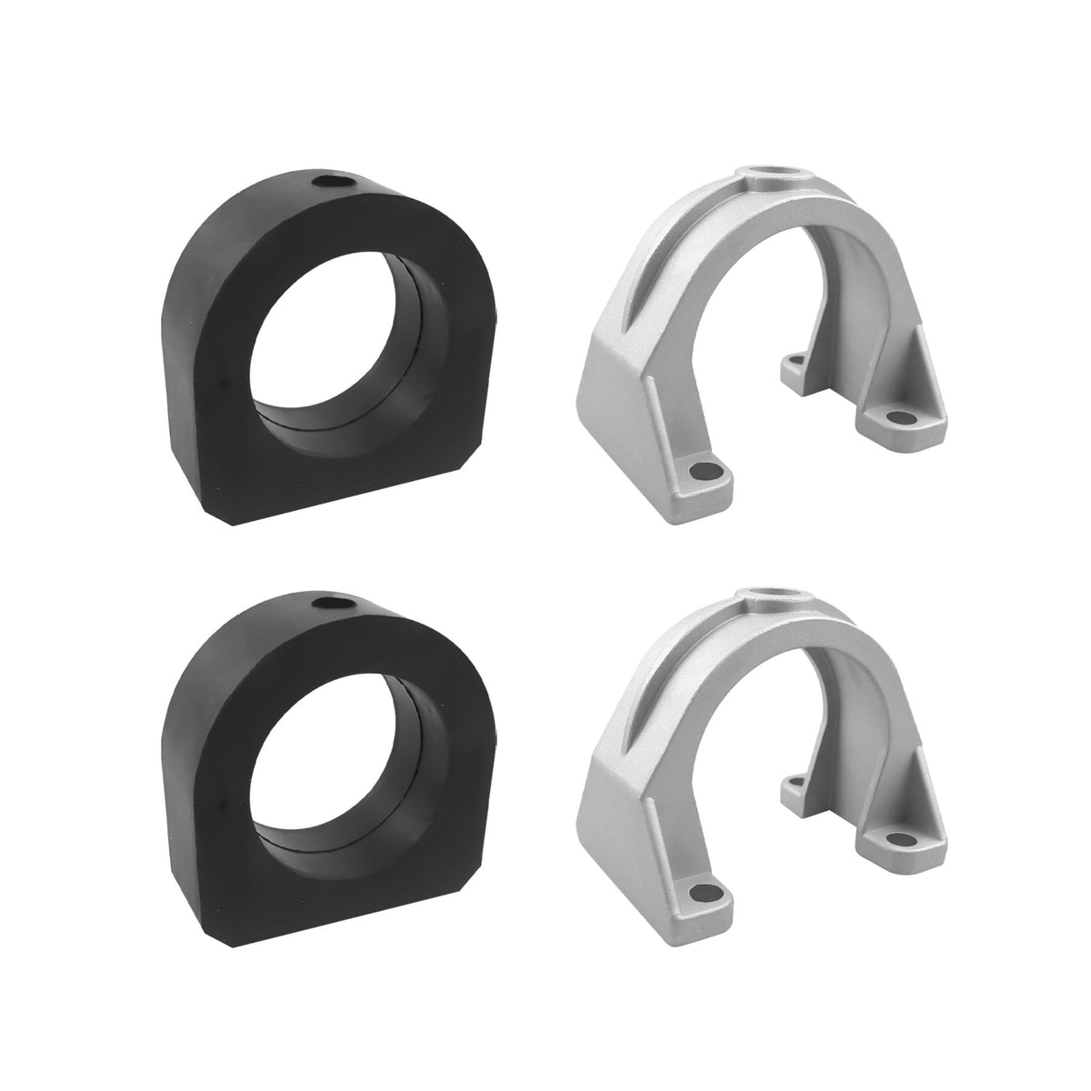 YITTDMGS rear spring ISO mount cap with rubber bushing close-up for quiet operation