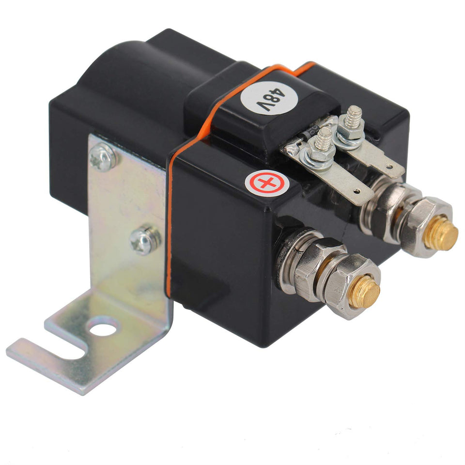 YIXIN 48V solenoid coil exterior for Club Car carts supports reliable starting and mounting.