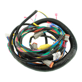 YLJCDOUN complete wiring harness installation scene in cart